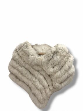 Gucci Fox Fur Othis Capelet Cape Jacket Coat Poncho Wrap